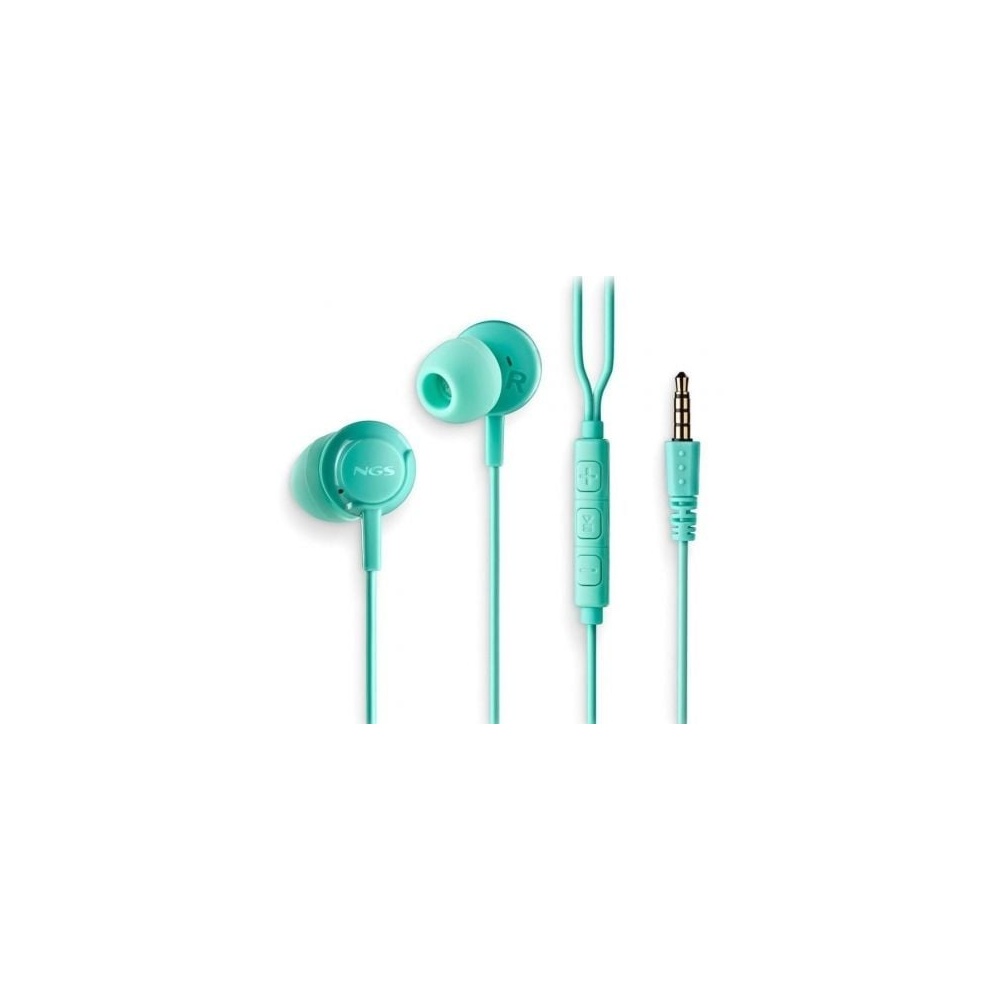 Auriculares Cross Drift c/ Fios 3.5mm (Verde) NGS